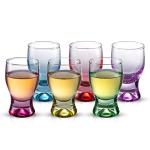 Heavy Base Glass Whiskey Drinking Set of 6