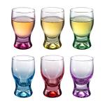 Heavy Base Glass Whiskey Drinking Set of 6