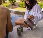 Stackable 16oz Insulated Beer Pint Glass