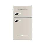 Frigidaire Retro Mini Fridge with Freezer and Opener