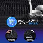 3 Pack Anti-Skid Rubber Bar Mats Set