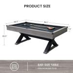 7 ft Billiard Table with Complete Accessory Set