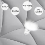 Set of 2 Adjustable Swivel Bar Stools