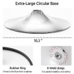 Set of 2 Adjustable Swivel Bar Stools