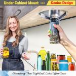 Stainless Steel Under Cabinet Jar Opener Tool