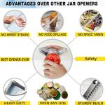 Stainless Steel Under Cabinet Jar Opener Tool