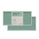 2 Pack Green Bar Mats for Home and Camping