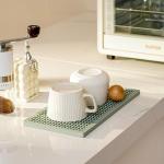 2 Pack Green Bar Mats for Home and Camping