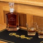 Crown Royal Rubber Bar Mat for Man Cave