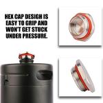 Pressurized 64oz Stainless Steel Mini Keg System