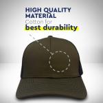 Poker Cards Mesh Snapback Hat - Black