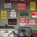 Vintage Funny Bar Signs - 10-Piece Man Cave Set