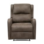 Brown Manual Recliner Chair for Home Theater