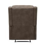 Brown Manual Recliner Chair for Home Theater