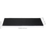 Non-Slip Rubber Bar Mats - Set of 3