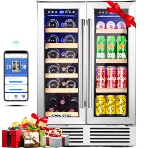 24-Inch Dual Zone Wine and Beverage Cooler