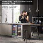 24-Inch Dual Zone Wine and Beverage Cooler