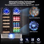 24-Inch Dual Zone Wine and Beverage Cooler