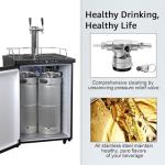 Low Profile Stainless Steel Keg Coupler Tap