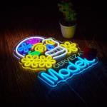 Beer Bar Neon Wall Sign for Man Cave