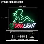 Green Beer Neon Sign for Man Cave Decor