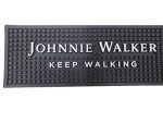 Johnnie Walker Scotch Whisky Bar Spill Mat 19"x4