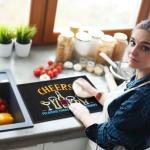 Fluorescent Non-Slip Bar Mat 12 x 18 Inch