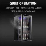 Antarctic Star 26 Bottle Beverage Refrigerator – Black