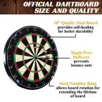 Barrington 90" Billiard Table with Cue Rack & Dartboard