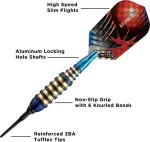 Blue Viper Atomic Bee 16g Soft Tip Darts