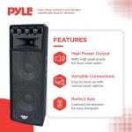 Pyle 1600 Watt Portable PA Speaker System