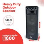 Pyle 1600 Watt Portable PA Speaker System