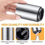 2PCS Stainless Steel Magnet Beer Bottle Openers