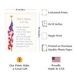 Patriotic Pledge of Allegiance Wall Art Print