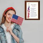Patriotic Pledge of Allegiance Wall Art Print