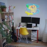 Dimmable Fishing Neon Sign Light for Decor