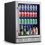 24" Beverage Refrigerator - Holds 154 Cans