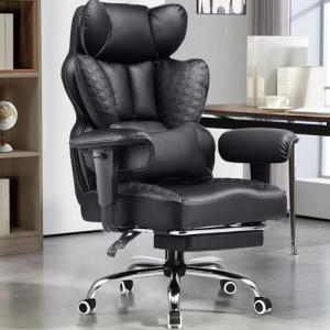 Big & Tall Gaming Chair with Foot Rest