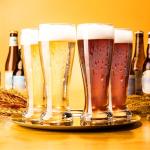 Set of 4 Beer Glasses for Your Man Cave