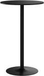 Pearington Santina Black Round Bar Table Set