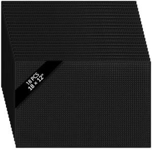 Tioncy 6-Piece Non-Slip Bar Counter Mats