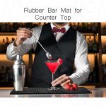 Tioncy 6-Piece Non-Slip Bar Counter Mats