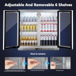 BODEGA Back Bar Cooler with Glass Doors 7.4 Cu.Ft