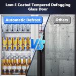 BODEGA Back Bar Cooler with Glass Doors 7.4 Cu.Ft