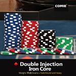 500PCS Poker Chip Set with Aluminum Case