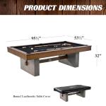 Barrington Billiards Pool Table with Cue Sticks