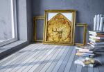 Hereford Mappa Mundi Medieval Wall Art Print