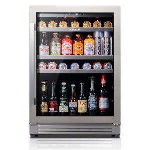 24-Inch Beverage Refrigerator - Holds 180 Cans