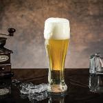 Set of 2 Heavy Base Pilsner Beer Glasses