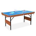 RACK Crux 55" Folding Pool Table - 3-in-1 Games
